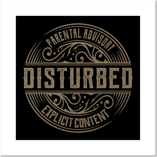 disturbed vintage ornament Wall Art by irbey